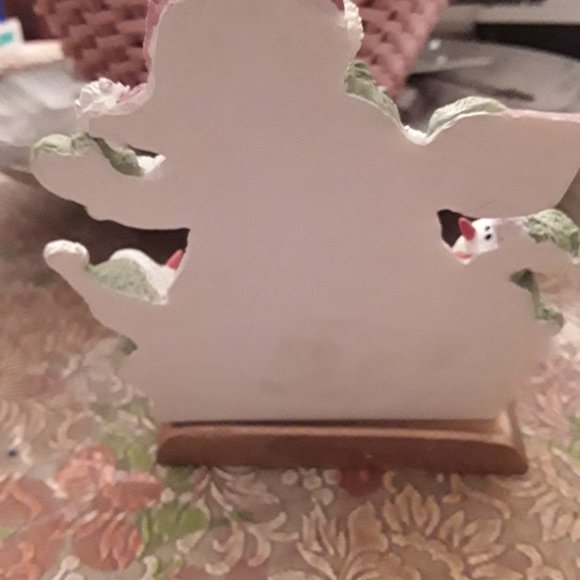 Christmas Stocking Holder - Three Happy Snow People - Picture 4 of 4